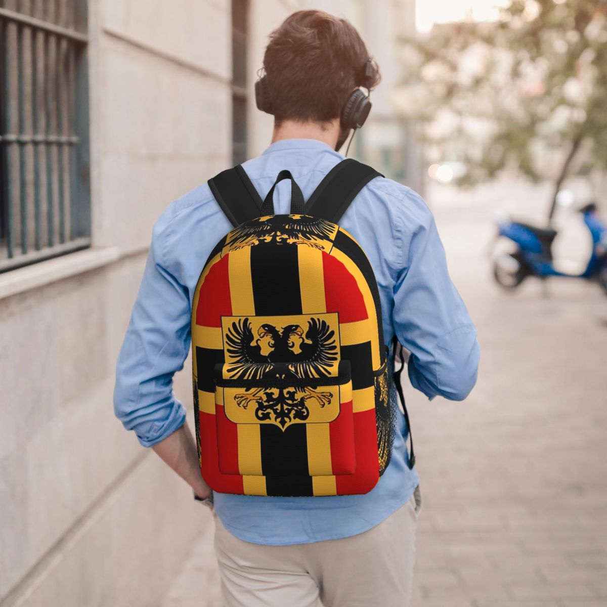 Women Bags Germany - Zaino con bandiera dell'impero tedesco DK