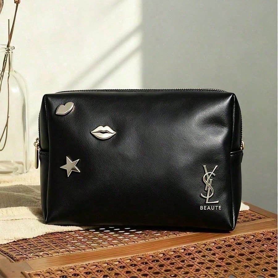 Women Bags Ysl - Borsa Cosmetica in Ecopelle YSL per