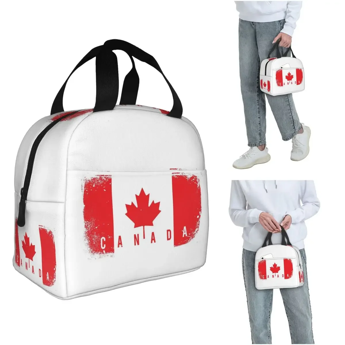 Women Bags Canada - Borsa Termica per Pranzo con Bandiera