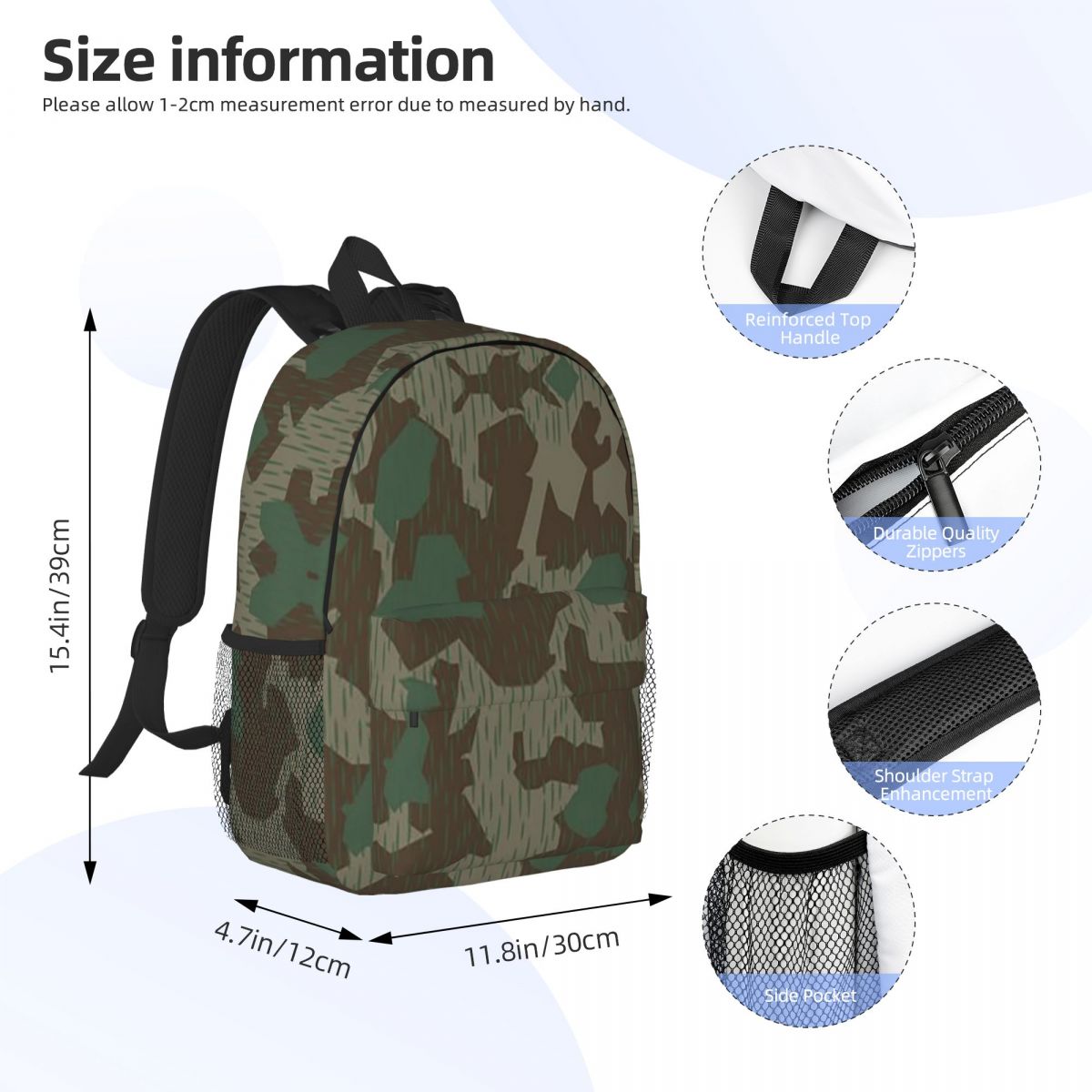 Zaino mimetico Splittertarn de - Women Bags Germany recensione e prezzo