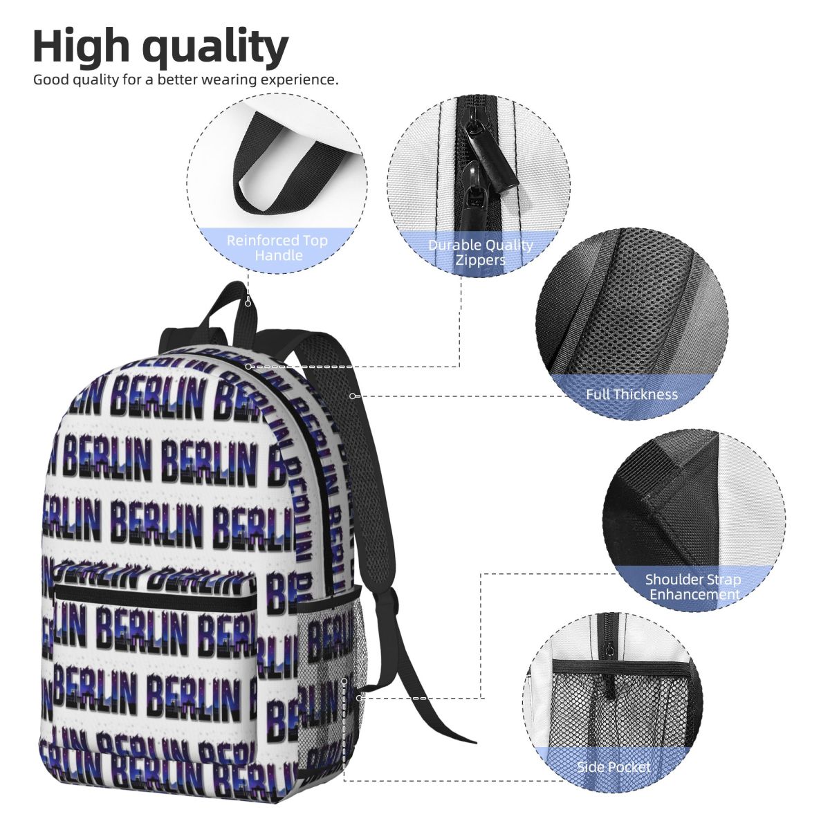 Berlin Germany Zaino Daypack d - Women Bags Germany recensione e prezzo