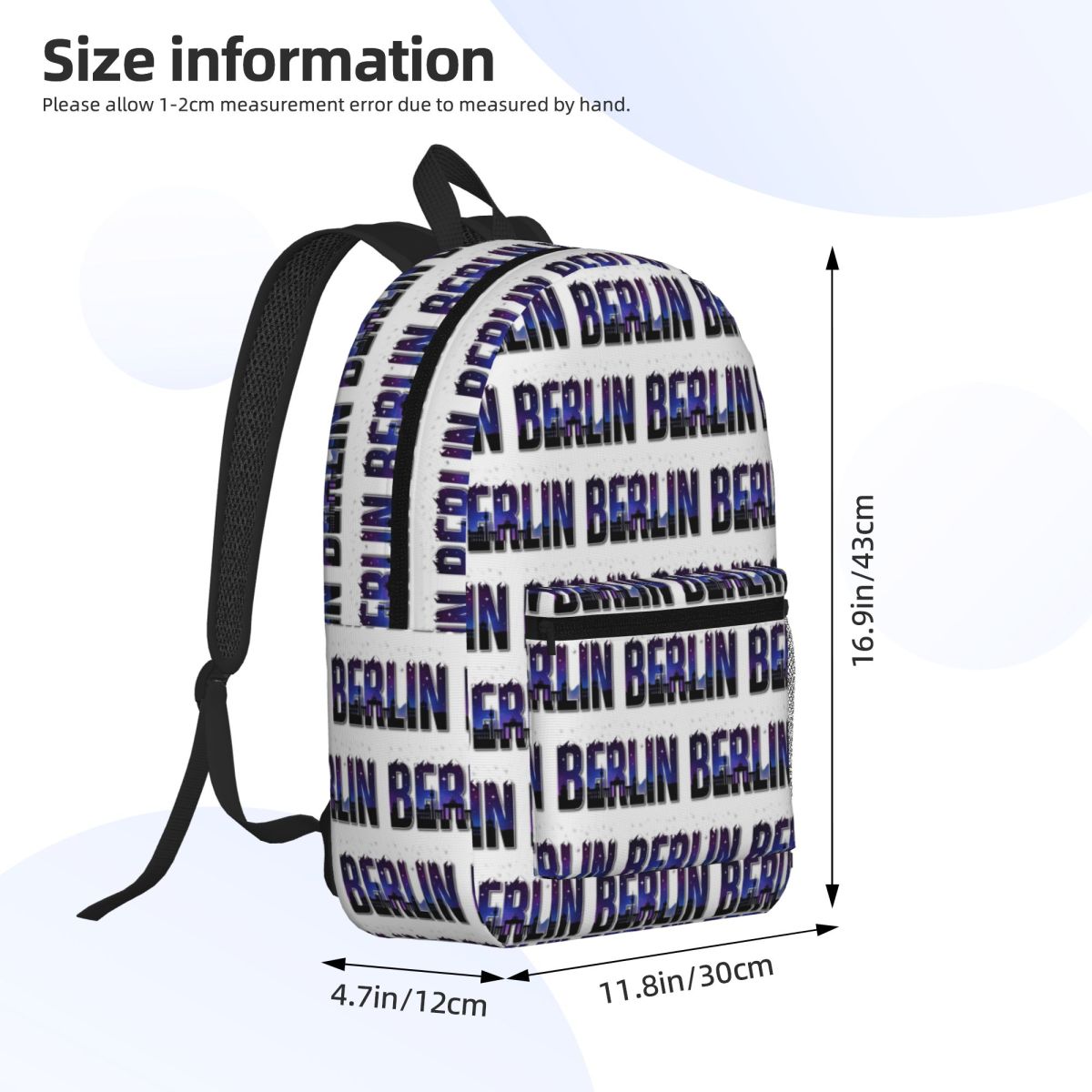 Berlin Germany Zaino Daypack d - Women Bags Germany recensione e prezzo