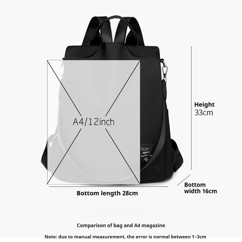 Zaino antifurto da donna, zain - Women'S Xl Bags recensione e prezzo