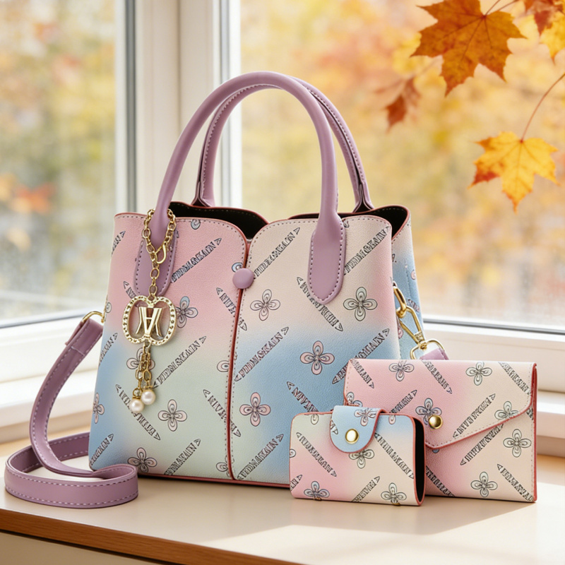 Set di Tre Borse Sfumate per D - Women Bags For Gift recensione e prezzo